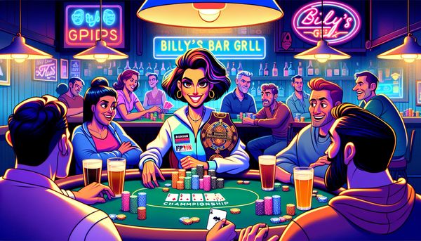 Marion Massmann apporte un autre titre de championnat FPN à Billy's Bar Grill.